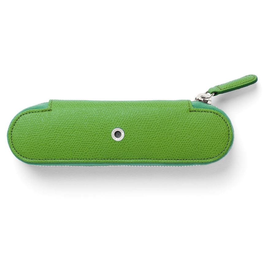 Graf-von-Faber-Castell - Zipper case for 2 pens Epsom, Viper Green