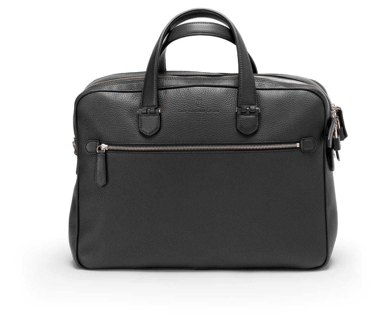 Graf-von-Faber-Castell - Briefcase with two compartments Cashmere, black