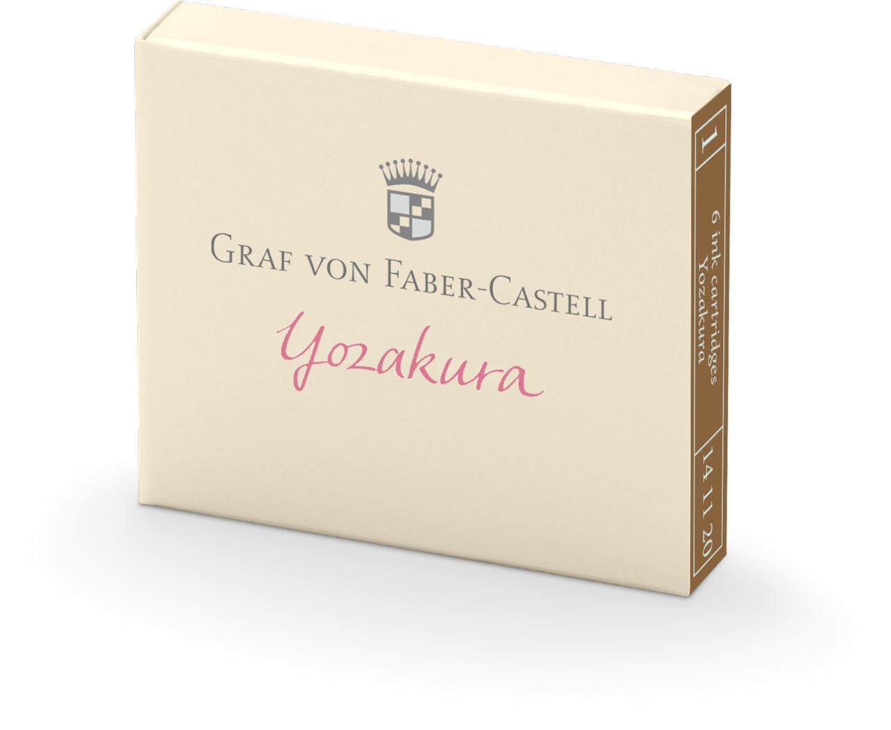 Graf-von-Faber-Castell - 6 ink cartridges, Yozakura