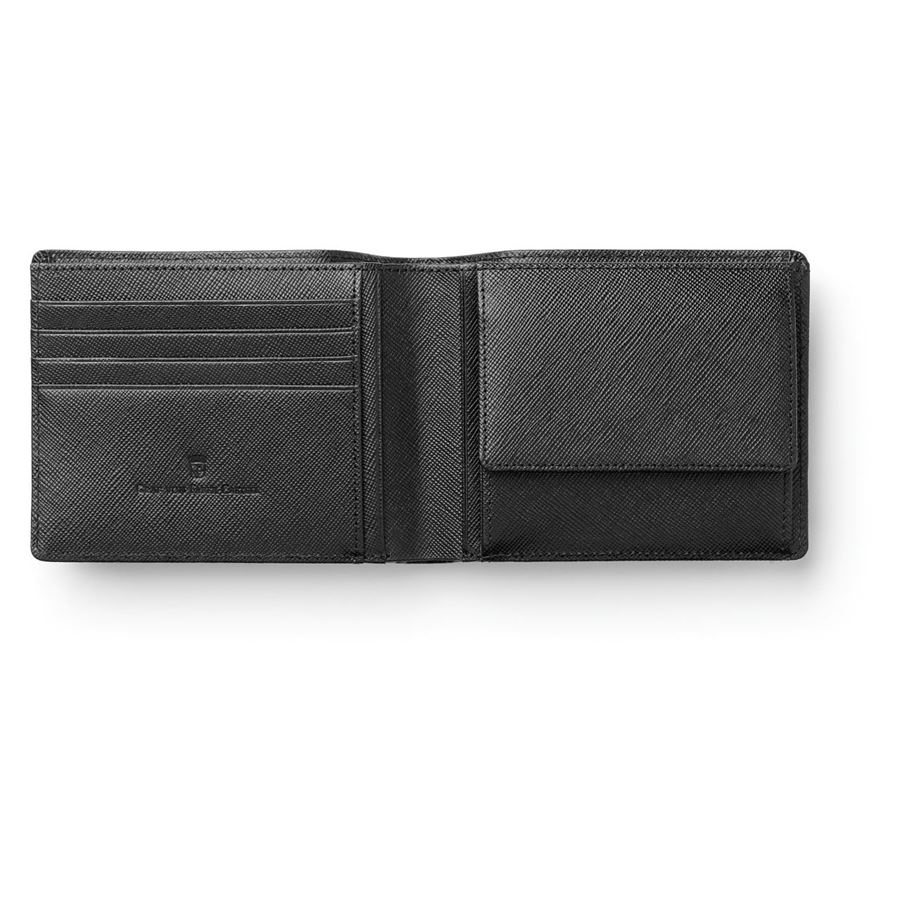 Graf-von-Faber-Castell - Wallet, black Saffiano leather