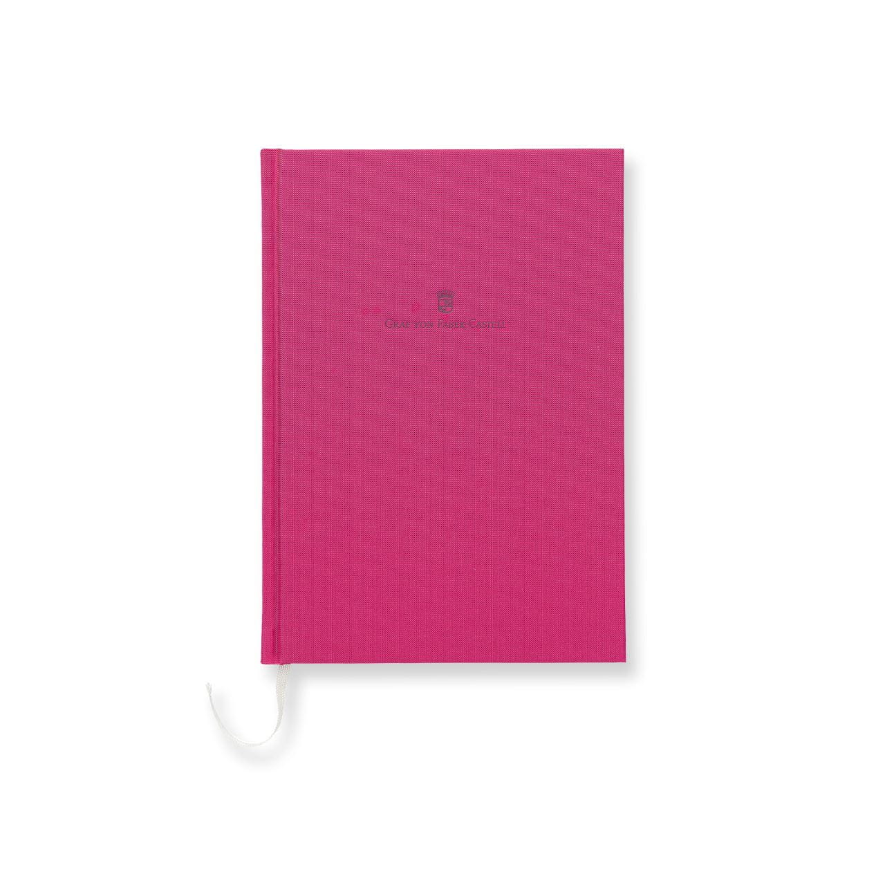 Graf-von-Faber-Castell - Notebook with linen cover A5 Elec. Pink