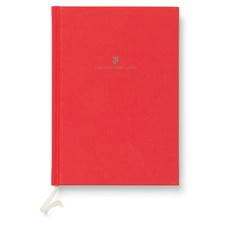 Graf-von-Faber-Castell - Notebook with linen cover A5 India Red